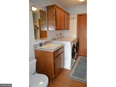 Convenient main floor laundry with 1/2 bath!