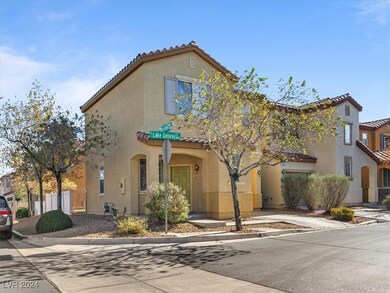 Home is on a larger corner lot
