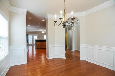 Views of dining room