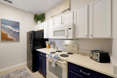 Fridge and Stove and Microwave