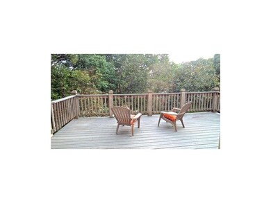 View of the Trees from deck off hearth room