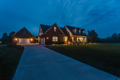 This fantastic property is just as beautiful at night!