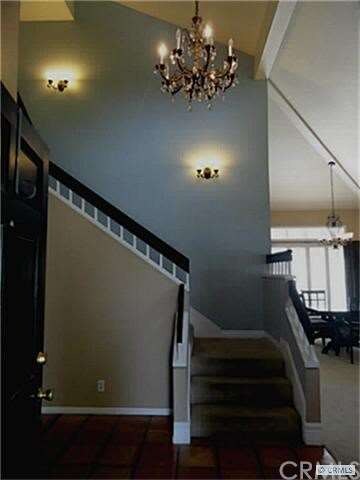Entry with view of dining room