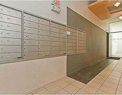 Lobby/Reception. Elevator lobby and mail room