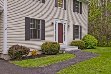 Front door and walkway