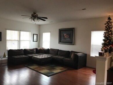 Ceiling Fan In Living Room.