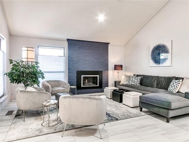 Spacious living area, the porcelain tile flooring 