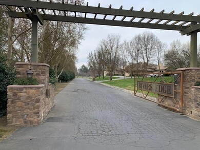 Entrance gate to private community.
