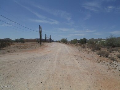 Road facing west