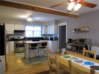 Kitchen opens to the dining room