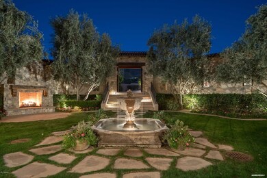Entry courtyard