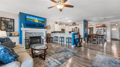 Tall ceilings and LVP flooring offer stylish function to this unit!