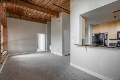 Galley style kitchen with bar/open to great room a