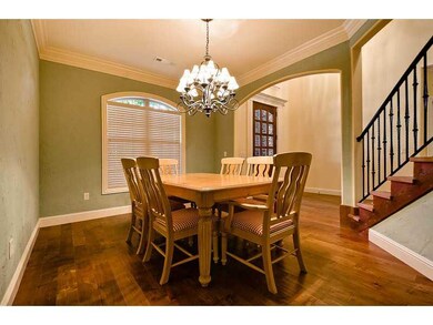 Dining Room. Dinning area & stairs to upper rooms