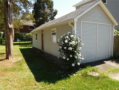 Detached Garage Front (North) and Side (East)