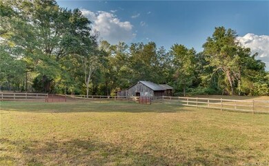 Fenced pastures