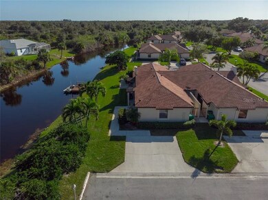 The villa comes with its own two-car, concrete par