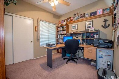 First bedroom is used currently as an office.