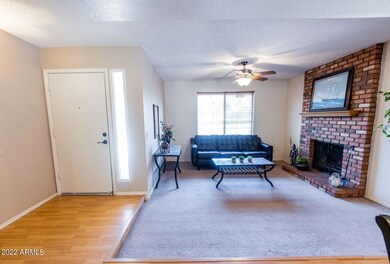 Brick Fireplace