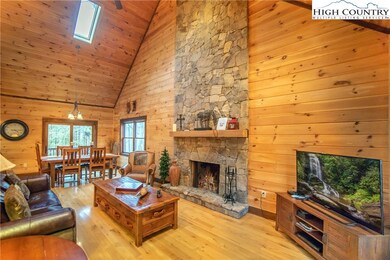 Grand fireplace in Great Room