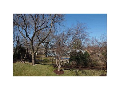 . View from living room and deck