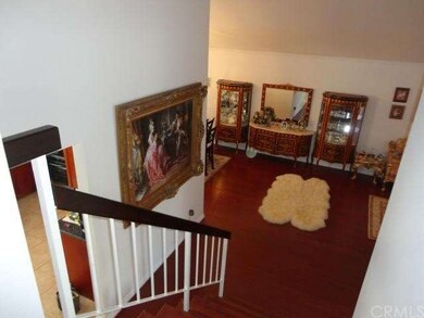 view from upstairs
