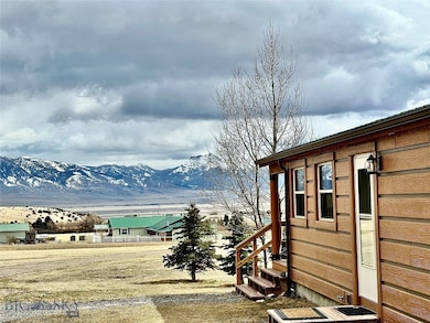 Front porch and Sphinx Mountain