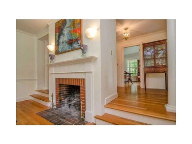 Living Room. Sunken living room with...