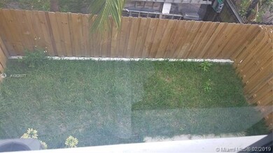 Viw of the little garden terrace that is next to k