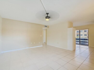 Living room into kitchen