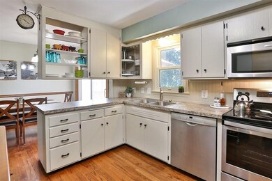 Kitchen refresh features painted cabinets, hardwar