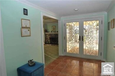 Formal Entry w/Stained Glass Doors