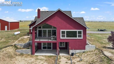 View of the back of home