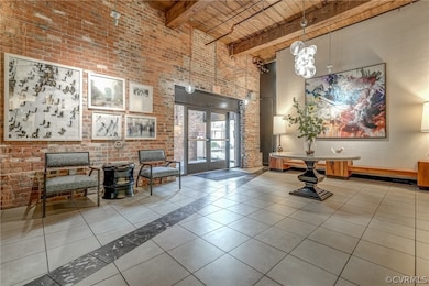 Lobby of the beautiful historic CedarWorks Buildin