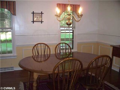 Dining Room - The dining room has nice hardwood fl