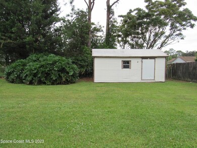 Shed with 120V