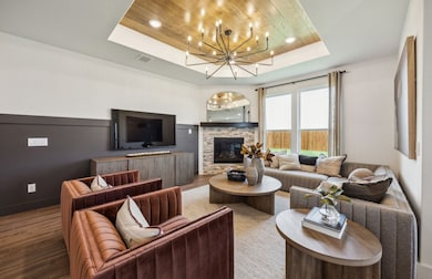 Expansive gathering room bathed in natural sunlight *Model representation
