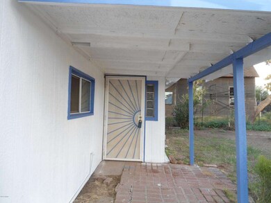 Front covered patio