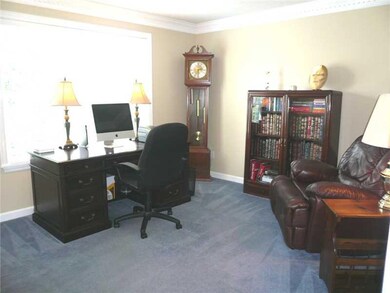 Living Room. Formal living room with gorgeous crow