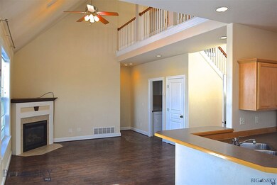 Vaulted Ceiling Open Floor Plan