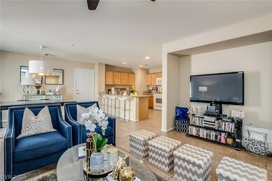 Open living space with dining area and kitchen jus