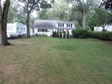 Exterior Front. DEEP SET-BACK FROM STREET.