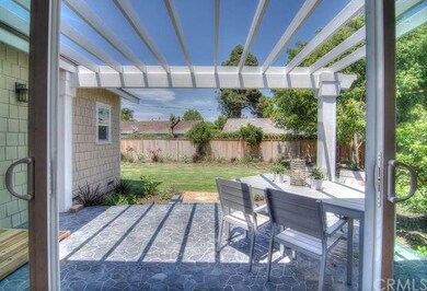 Random stone deck and patio cover are also new.
