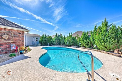 Pool railing is able to come in & out of the pool when the pool gets winterized so the covering can go on. Currently it is out as the pool was just winterized.
