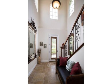 Spacious foyer