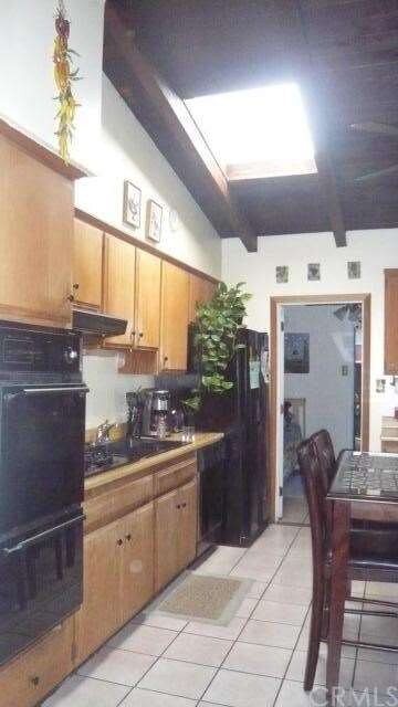 Kitchen with sky light