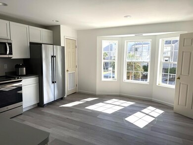 Plenty of room for large dining table...