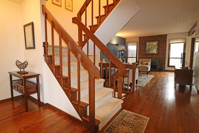 Hardwood flooring throughout main level