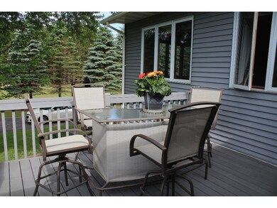 Rear patio