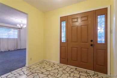 Love the marble floor entrance!